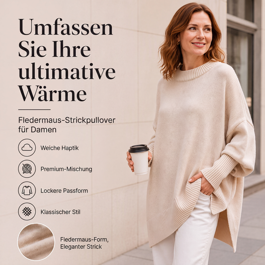 📢📢50%Rabatt!!!🎉✨Pullover mit Rundhalsausschnitt für Damen in Übergröße