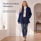 📢📢50%Rabatt!!!🎉✨Winterjacke für Damen mit durchgehendem Reißverschluss und Stehkragen