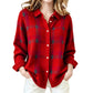 🧶 50 % RABATT | Lässig, gemütlich & vielseitig – Damen Karo-Cardigan mit Knopfleiste