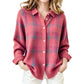 🧶 50 % RABATT | Lässig, gemütlich & vielseitig – Damen Karo-Cardigan mit Knopfleiste