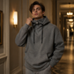 🍂 50 % RABATT | Mehr Schutz an kühlen Tagen – Herren Hoodie mit hohem Kragen & lockerer Passform