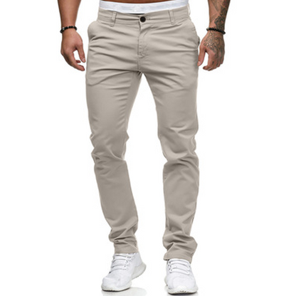👖 50 % RABATT | Schluss mit steifen Alltagshosen – Moderne Herren Stretch-Hose mit schmalem Bein