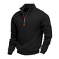 📢📢50%Rabatt!!!🎉✨Herren-Pullover mit Stehkragen und Viertelreißverschluss