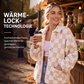📢🎉50%Rabatt!!!🛍️✨Plüschjacke mit Karomuster und Druckknöpfen für Damen