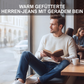 🌟 Der Look, den alle suchen – bei uns 50% günstiger! Gefütterte Gerade Bein Jeans für Herren