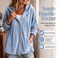 📢📢50%Rabatt!!!🎉✨Weite Kapuzen-Strickjacke aus Samt für Damen