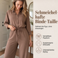 📢🎉50%Rabatt!!!🛍️✨Weitbein-Damen-Jumpsuit mit Bindegürtel