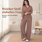 📢🎉50%Rabatt!!!🛍️✨Weitbein-Damen-Jumpsuit mit Bindegürtel