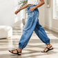 📢📢50% Rabatt!!! 🎉✨ High-Waist-Barrel-Jeans mit Stretch-Anteil für Damen