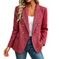 📢🎉50%Rabatt!!!🛍️✨Zweireihiger Freizeitblazer für Damen