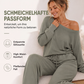 📢🎉50%Rabatt!!!🛍️✨Damen-Set aus schulterfreiem Oberteil und weiten Hosen