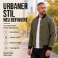 📢🎉50%Rabatt!!!🛍️✨Herren-Blousonjacke aus Wildlederimitat