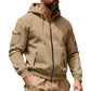 📢🎉50%Rabatt!!!🛍️✨Herren-Cargo-Jacke mit durchgehendem Reißverschluss und Kapuze