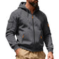 📢🎉50%Rabatt!!!🛍️✨Herren-Cargo-Jacke mit durchgehendem Reißverschluss und Kapuze