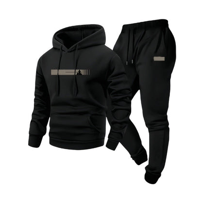 📢🎉50%Rabatt!!!🛍️✨Zweiteiliges Set für Herren: Kapuzenpullover und Jogginghose