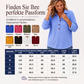 📢📢50%Rabatt!!!🎉✨Langarm-Henley-Shirt aus Waffelstrick für Damen