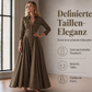 📢📢50%Rabatt!!!🎉✨Maxikleid mit Revers und Knopfleiste für Damen