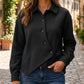 📢🎉50%Rabatt!!!🛍️✨Damen-Jacke mit unregelmäßigem schrägem Knopfverschluss
