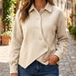 📢🎉50%Rabatt!!!🛍️✨Damen-Jacke mit unregelmäßigem schrägem Knopfverschluss