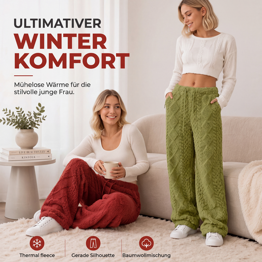 📢🎉50%Rabatt!!!🛍️✨Kuschelige Wärme & entspannter Komfort – Gefütterte Damenhose