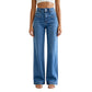 👖 50% Rabatt | Schmeichelhafte High-Waist-Passform & Komfort – Weitbein-Jeans