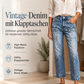 📢🎉50%Rabatt!!!🛍️✨Hochtaillierte, elastische Jeans mit geradem Bein für Damen