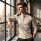 📢🎉50%Rabatt!!!🛍️✨Herren Henley-Shirt aus Waffelstrick im Color-Block-Design