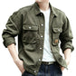 📢🎉50%Rabatt!!!🛍️✨Klassische locker sitzende Cargojacke für Herren