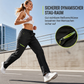 📢🎉50%Rabatt!!!🛍️✨Legere Sport-/Traininghosen für Damen mit Reißverschlusstaschen