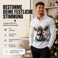 📢📢50%Rabatt!!!🎉✨Herren Langarm-Poloshirt mit Elchdruck