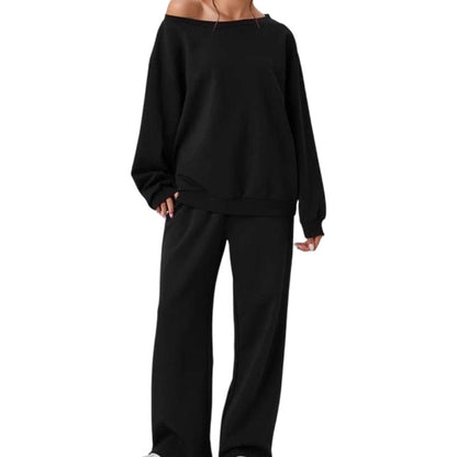 📢📢50% Rabatt!!! 🎉✨ Zweiteiliges Set für Damen: Sweatshirt & Jogginghose – Lässiges 2-teiliges Set aus Sweatshirt und Jogginghose – perfekt für einen bequemen Look im Alltag, beim Sport & in der Freizeit. Jetzt -50%!