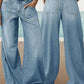 📢🎉50%Rabatt!!!🛍️✨Damen High-Waist Weite Jeans
