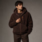 📢🎉50%Rabatt!!!🛍️✨Herren-Fleecejacke mit Kapuze und Reißverschluss
