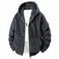 📢🎉50%Rabatt!!!🛍️✨Herren-Fleecejacke mit Kapuze und Reißverschluss