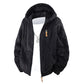 📢🎉50%Rabatt!!!🛍️✨Herren-Fleecejacke mit Kapuze und Reißverschluss