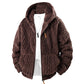 📢🎉50%Rabatt!!!🛍️✨Herren-Fleecejacke mit Kapuze und Reißverschluss