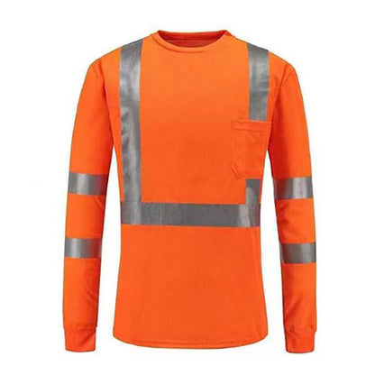📢🎉50%Rabatt!!!🛍️✨Herren-Arbeitsoberteil mit hoher Sichtbarkeit und Reflektoren
