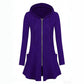 📢🎉50%Rabatt!!!🛍️✨Damen Kapuzenjacke mit Reißverschluss, mittellang