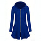 📢🎉50%Rabatt!!!🛍️✨Damen Kapuzenjacke mit Reißverschluss, mittellang