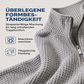 📢🎉50%Rabatt!!!🛍️✨Herren-Sweatshirt mit entspannter Passform, Halbreißverschluss und Waffelstruktur