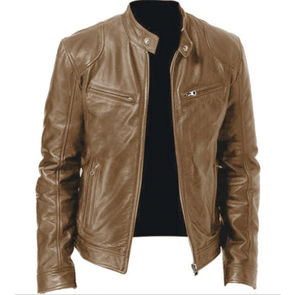 📢🎉50%Rabatt!!!🛍️✨Modische Jacke mit Reißverschluss und Stehkragen für Herren