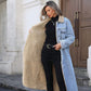 📢🎉50%Rabatt!!!🛍️✨Langer, warmer gefütterter Jeansmantel für Damen