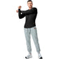 📢📢50%Rabatt!!!🎉✨Ripp-Langarmshirt mit V-Ausschnitt für Fitness, Training & Sport