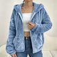 📢📢50%Rabatt!!!🎉✨Damen Kapuzenjacke aus kuscheligem, flauschigem Material