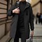 📢🎉50%Rabatt!!!🛍️✨Herren-Windbreaker-Trenchcoat mit Kapuze, mittlere Länge