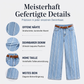 📢🎉50%Rabatt!!!🛍️✨Damen-Stretch-Weitbeinjeans mit roher Kante