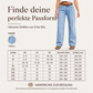 📢🎉50%Rabatt!!!🛍️✨Damen-Stretch-Weitbeinjeans mit roher Kante