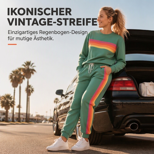📢🎉50%Rabatt!!!🛍️✨Zweiteiliges Set aus lässigem Sweatshirt und Jogginghose für Damen