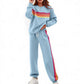 📢🎉50%Rabatt!!!🛍️✨Zweiteiliges Set aus lässigem Sweatshirt und Jogginghose für Damen