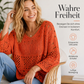 📢🎉50%Rabatt!!!🛍️✨Damen Lochstrick-Häkelpullover
